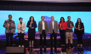 Raih Tiga Penghargaan di Ajang BUMN Branding dan Marketing Awards 2024