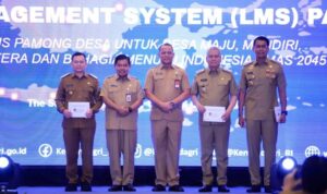 Pj Gubernur Elen Setiadi Hadiri Rakornas Keberlanjutan LMS Pamong Desa Tahun 2024 Digelar Oleh Kemendagri