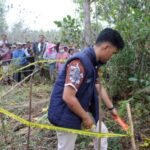 Warga Penyandingan OKI Temukan Kerangka Manusia Dalam Hutan