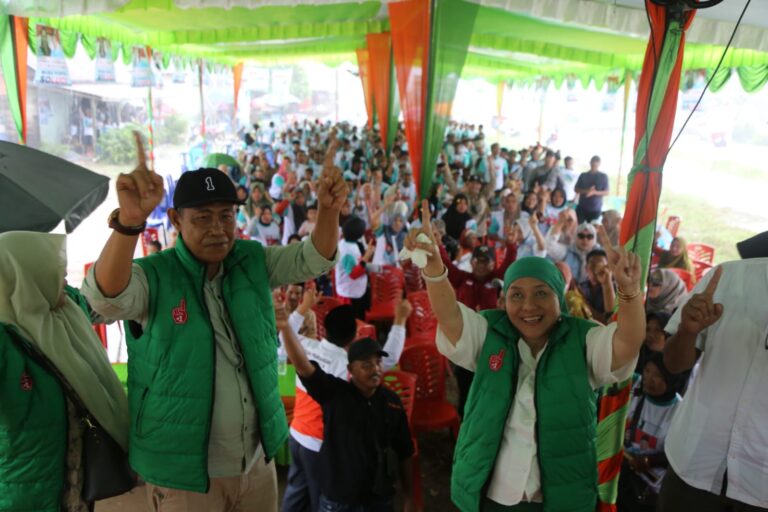 Kembali Kunjungi Lalan, Bentuk Kecintaan Cabup Lucianty Kepada Masyarakat Lalan