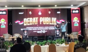 Ketua KPU Muba Tegaskan Debat Publik Kedua Sudah Sesuai Aturan, Heran Paslon Toha-Rohman Pilih Walk Out