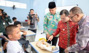 Simulasi Program Makan Bergizi Gratis di SMK Negeri 2 Palembang