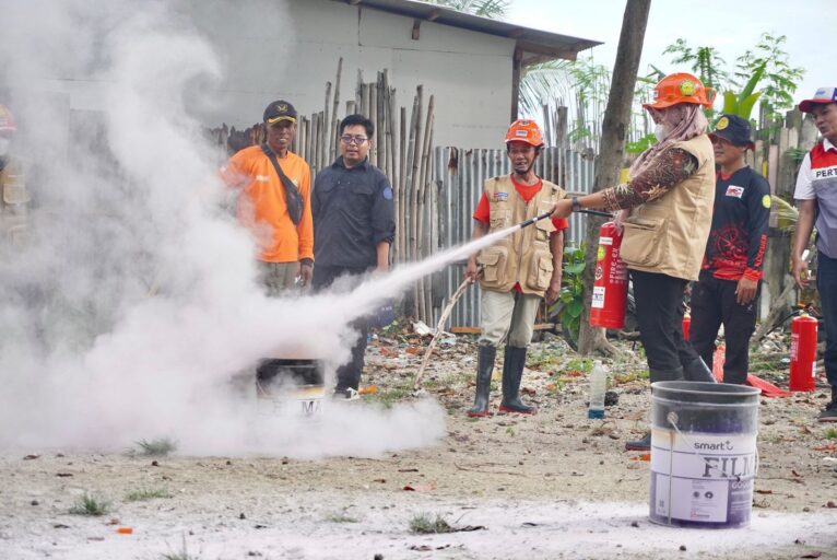 Pertamina Wujudkan Mitigasi Perubahan Iklim dan Bencana di Kampung Kabarti melalui Program Adaptasi Lingkungan