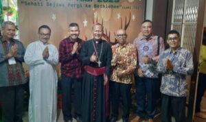 Momentum Natal, Uskup Agung Palembang Ajak Umat Katolik Bangun Persaudaraan Sejati