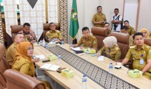 Sekda Edward Candra Hadiri Rakor Persiapan Pelantikan Kepala Daerah Serentak Tahun 2024