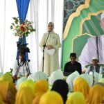 Ketua TP PKK OKI Hadiri Tabligh Akbar dan Wisuda Alquran Jelang Ramadhan