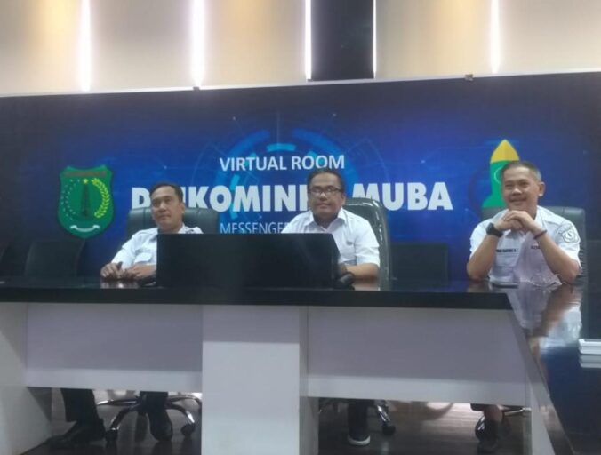 Dinkominfo Muba Ikuti Rakor dan Pelatihan Humas Secara Virtual