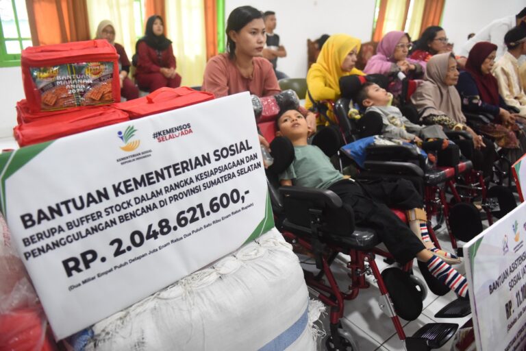 Pemprov Sumsel Dapat Bantuan Buffer Stock Kesiapsiagaan Penanggulangan Bencana