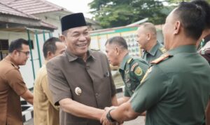 Perkuat Sinergi, Bupati Muba H M Toha dan Wabup Rohman Sowan ke Forkopimda