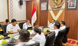 Sekda Banyuasin Hadiri Rapat Pembagian PI Migas Antara Provinsi Sumsel Muba dan Banyuasin