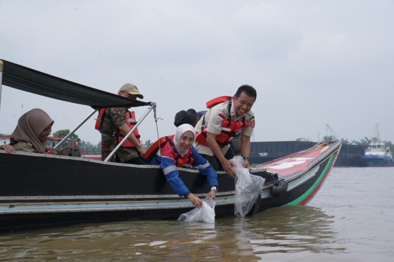 Pemkab Banyuasin Ikut Peduli Selamatkan Sumber Daya Perairan Dan Pelestarian Ekosistem Sungai Musi