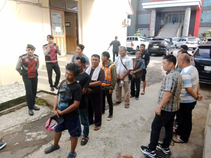 Operasi Sikat 1 Musi 2025, Jatanras Polda Sumsel Garuk 7 Jukir Liar