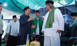 Wabup Muba Hadiri Haul dan Tasyakuran Keluarga Sugeng Budiarto di Tungkal Jaya