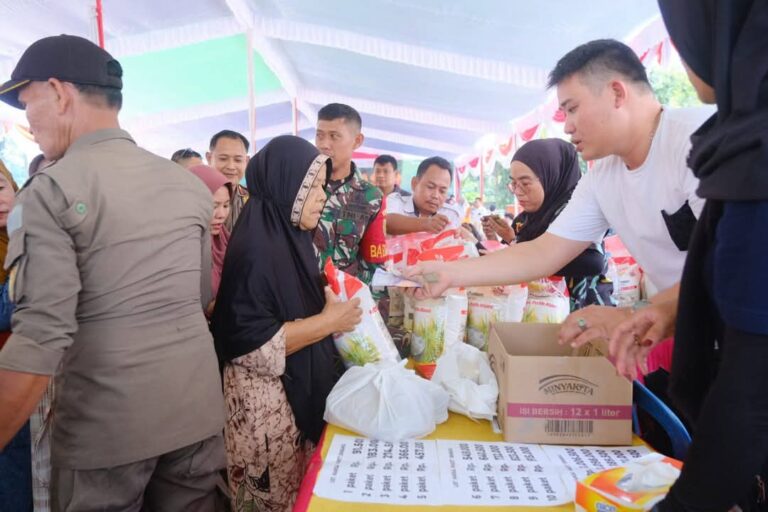 Jaga Stabilitas Harga Bahan Pokok, Pemkab Muba Gelar Operasi Pasar