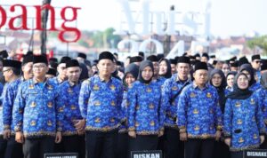 Tepati Janji Ratu Dewa Lantik 3.932 ASN Kota Palembang