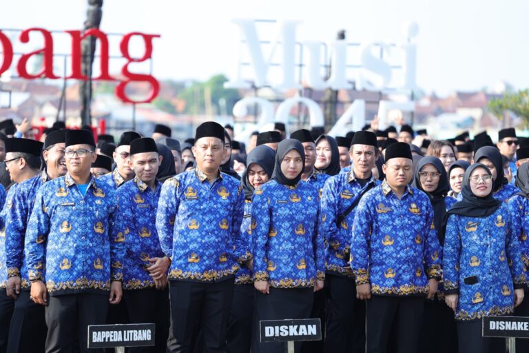 Tepati Janji Ratu Dewa Lantik 3.932 ASN Kota Palembang