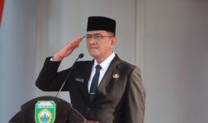 Irup Hardiknas, Sekda Sumsel Edward Candra Bacakan Amanat Mandikdasmen RI