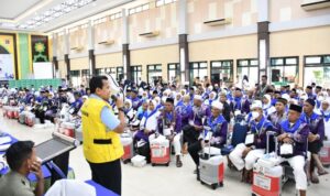 370 Jemaah Kloter 3 Tiba di Asrama Haji, Diberangkatkan Selasa Dinihari