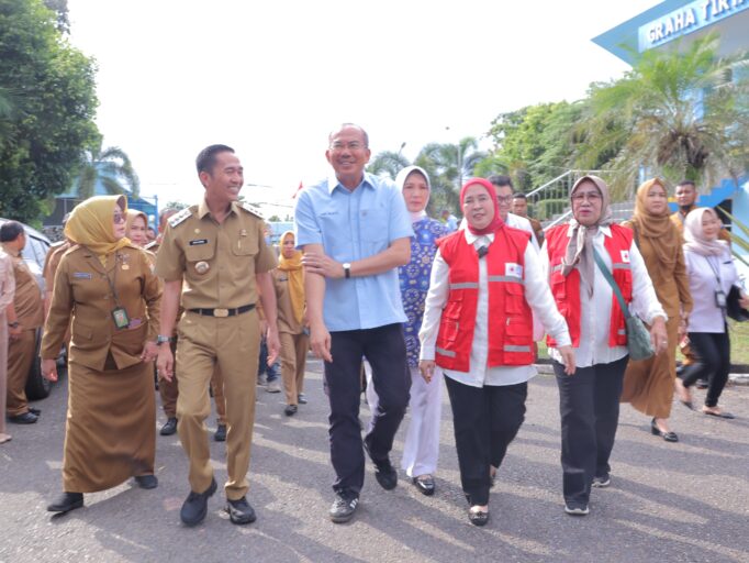 Gandeng Perumda Tirta Musi, PMI Dorong Gerakan Donor Darah Massal di Palembang