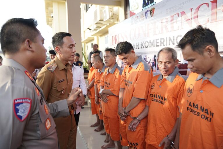Bupati Muchendi Apresiasi Polres OKI Gercep Ungkap Kasus Pembunuhan