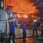 Gudang PT Lonsum di Palembang Terbakar
