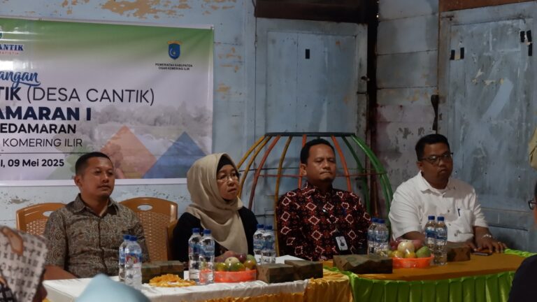 Desa Pedamaran I Dicanangkan Jadi Desa Cantik