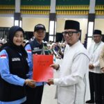 Dilepas Bupati OKU, 369 Jemaah Haji Kloter 9 Berangkat Ke Madinah