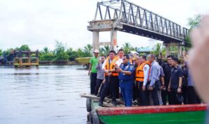 Usai Diterjang Tongkang, Pembangunan Jembatan P6 Sungai Lalan Resmi Dimulai, Warga Sambut Penuh Haru