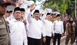 Wabup Supriyanto Lepas Jamaah Haji Kloter 14 Asal OKI