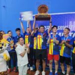 Polda Sumsel Raih Juara 1 Ajang Badminton Cup QRIS Sriwijaya