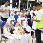 Lepas Keberangkatan Kloter 15 Embarkasi Palembang