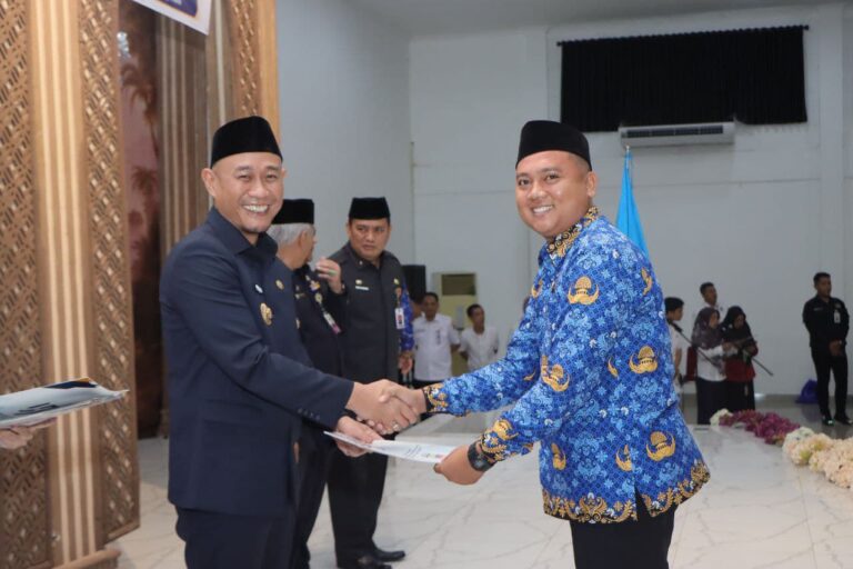 Lubuk Linggau yang Pertama Lantik ASN PPPK dalam Wilayah BKN Regional VII