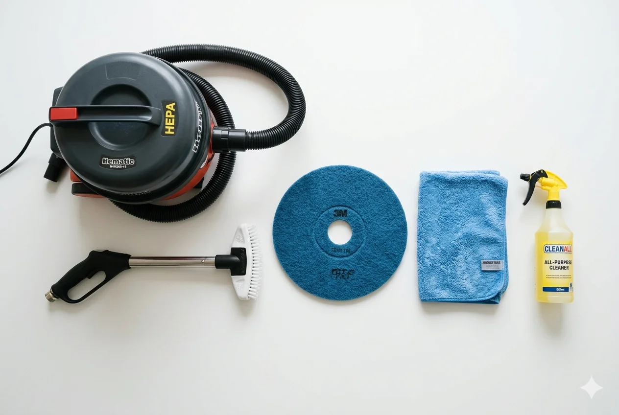 What Professional Cleaning Equipment Actually Does