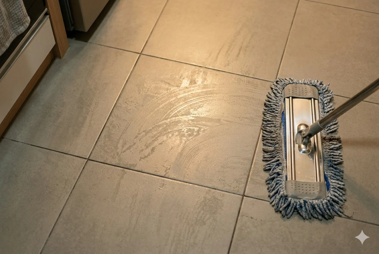 What Causes Sticky Floors Even After Mopping?