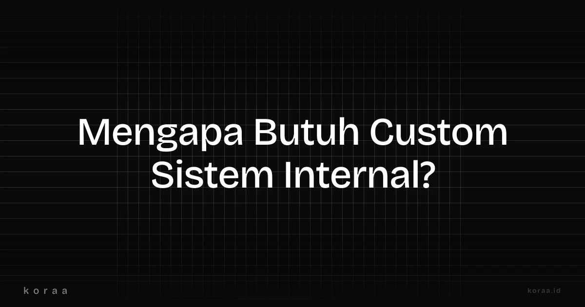 Ilustrasi sistem laporan keuangan otomatis menggunakan custom dashboard bisnis