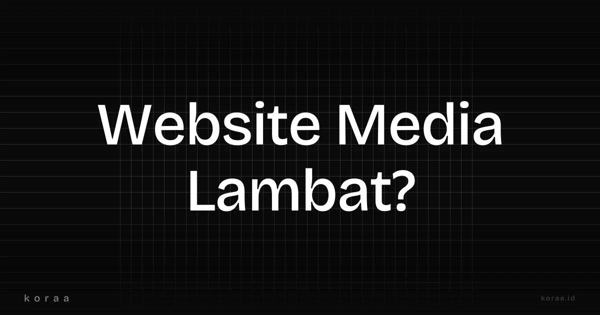 Ilustrasi dampak kecepatan loading website media berita terhadap retensi pembaca