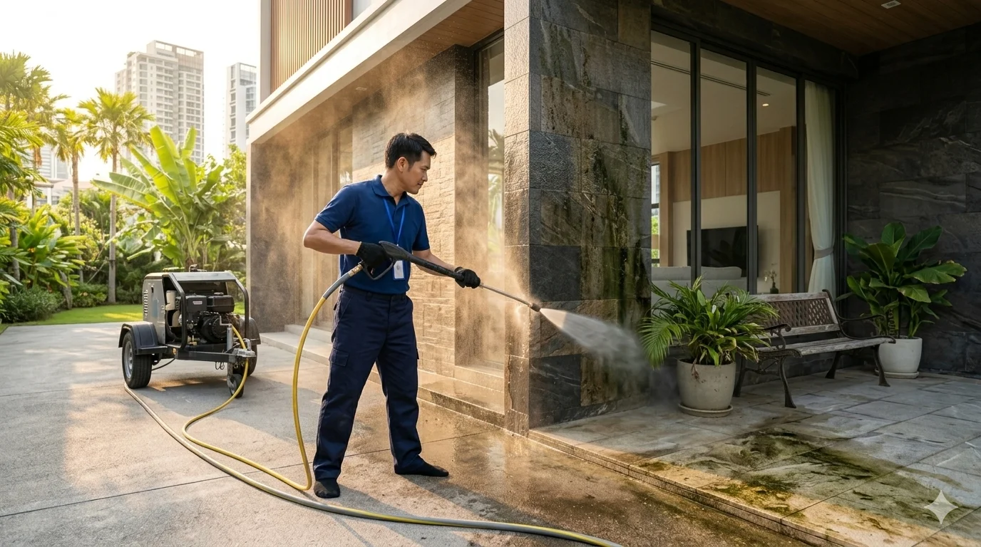 Pressure Jet Cleaning
