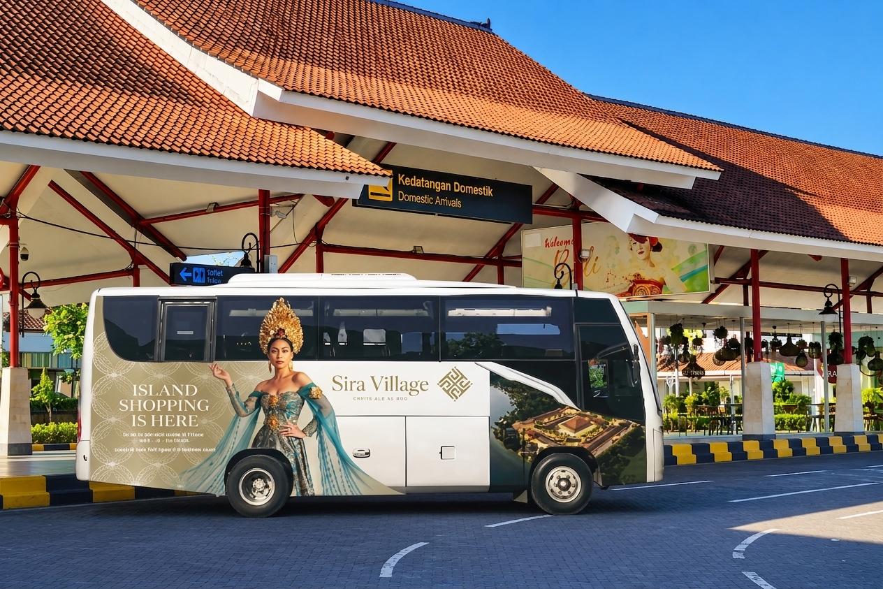 From Ngurah Rai International Airport to Sira Village