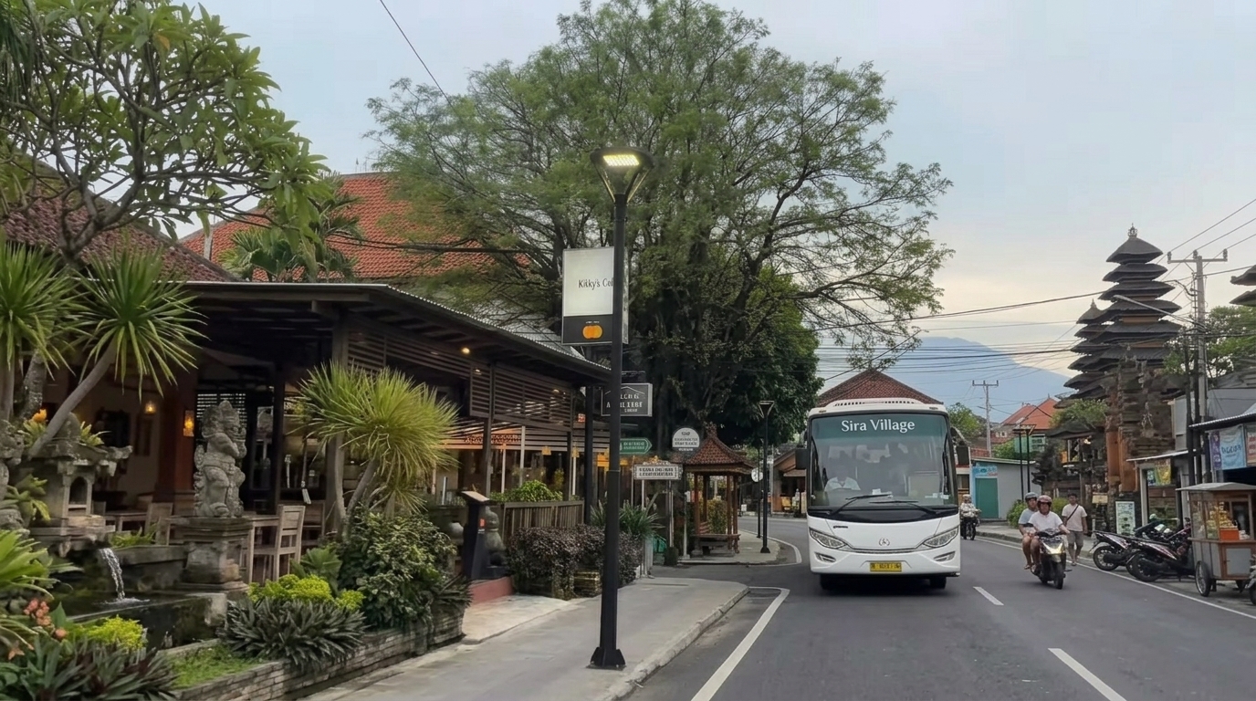 From Sira Village to Ngurah Rai International Airport