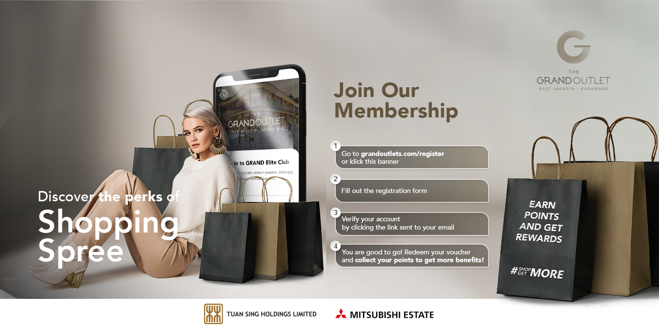 Discover the perks of Shopping Spree — Join our membership program