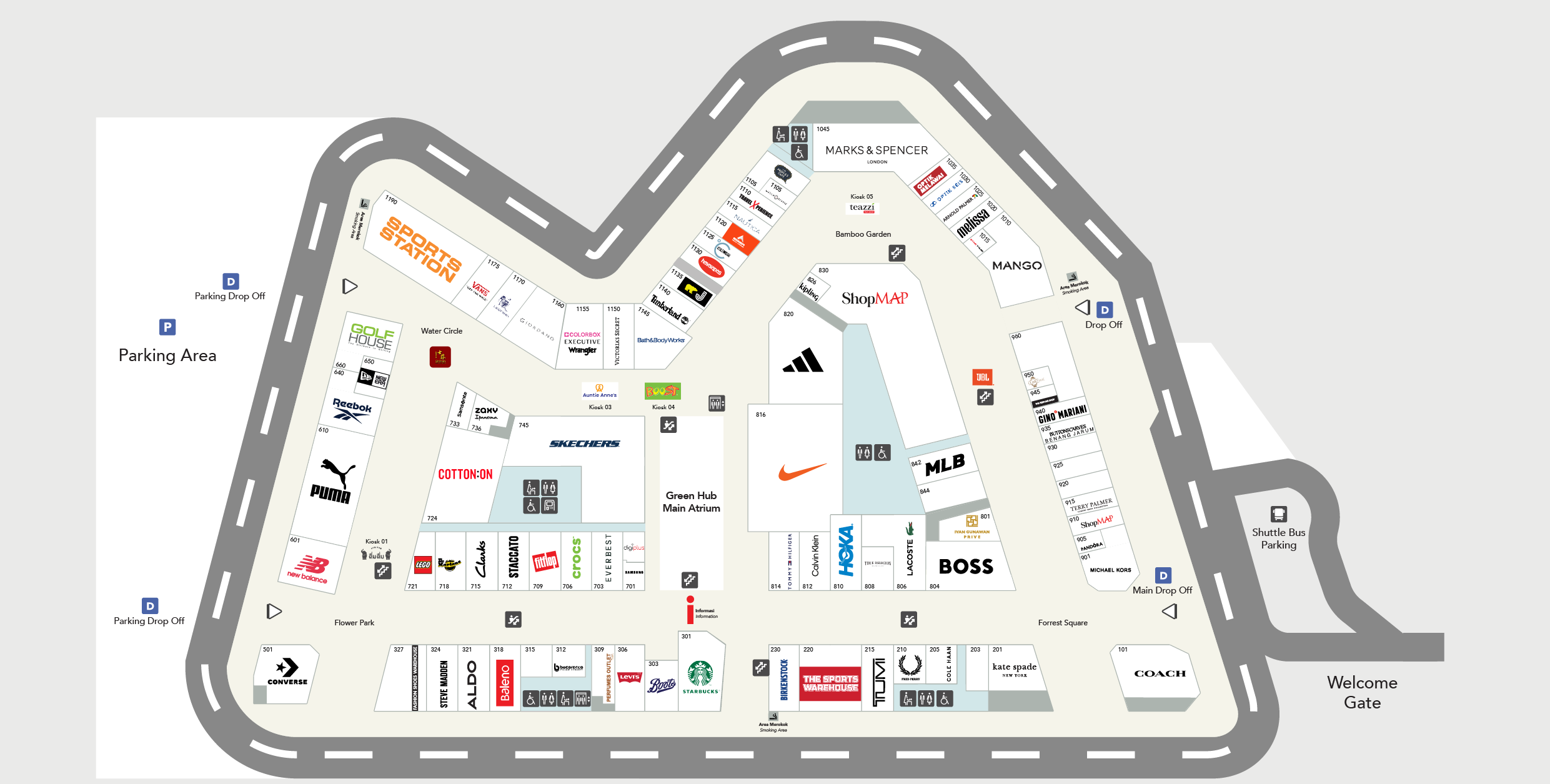 L1 floor map