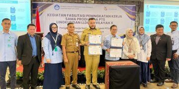 Dorong Implementasi Kerja Sama Berdampak, LLDIKTI Wilayah X Fasilitasi Kemitraan PTS dengan Pemko Padang, RSUP M Djamil, INTI dan Quest International University serta Supreme Energy