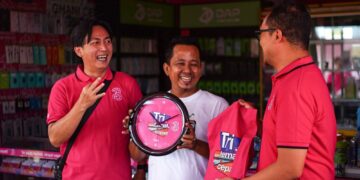 Tri Gandeng Wirausaha Lokal Lewat 3Kiosk, Perluas Akses Digital ke Pelosok Sumbar sebagai Ujung Tombak Distribusi