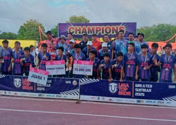 Liberty U-16 dan BBC U-14 Juara, PSSI Sumbar dan Kota Padang Puji Eksistensi Liga TopSkor Wadahi Talenta Usia Muda