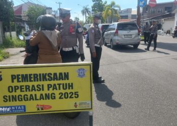 Hari Ke-8 Operasi Patuh Singgalang 2025, Ratusan Pelanggar Terjaring di Kota Padang