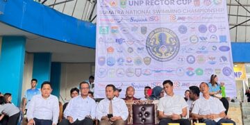 Pembukaan UNP Rektor Cup Sumatera National Swimming Championship dan Launching UNP Aquatics Academy