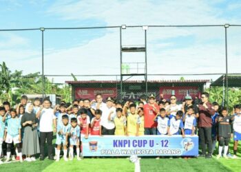 Pemko Padang Dukung Pembinaan Pesepakbola Usia Dini Lewat Festival KNPI Cup U-12