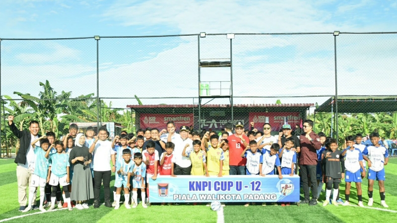 Pemko Padang Dukung Pembinaan Pesepakbola Usia Dini Lewat Festival KNPI Cup U-12