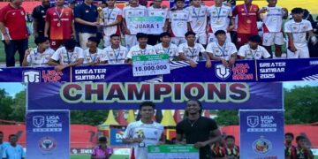 Final Dramatis SKO vs PSTS Tutup Gelaran 6 KU LTS Sumbar 2025, Bung Yuke Salut! Regional Terbesar Kedua se-Indonesia