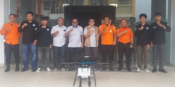 Jajaki Kerjasama, Drone Hexacopter dan Kapal Tanpa Awak Karya TRIL ITP Siap Bantu Operasi Lapangan SAR Padang